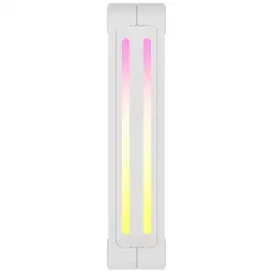 Вентилятор Corsair iCUE Link QX120 RGB PWM PC Fans Starter Kit with iCUE Link System Hub White (CO-9051006-WW), 120x120x25мм, 6-pin, білий UA