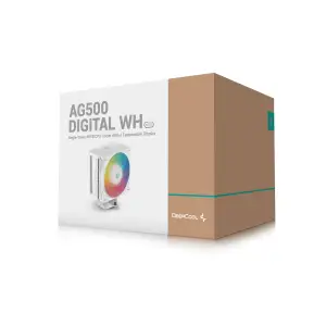 Кулер процесорний DeepCool AG500 Digital White ARGB (R-AG500-WHADMN-G-1) UA