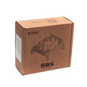 Кулер процессорный PCCooler S85, Intel:1700/1200/1156/1155/1151/1150, 92 х 92 х 27 мм, 4-pin UA