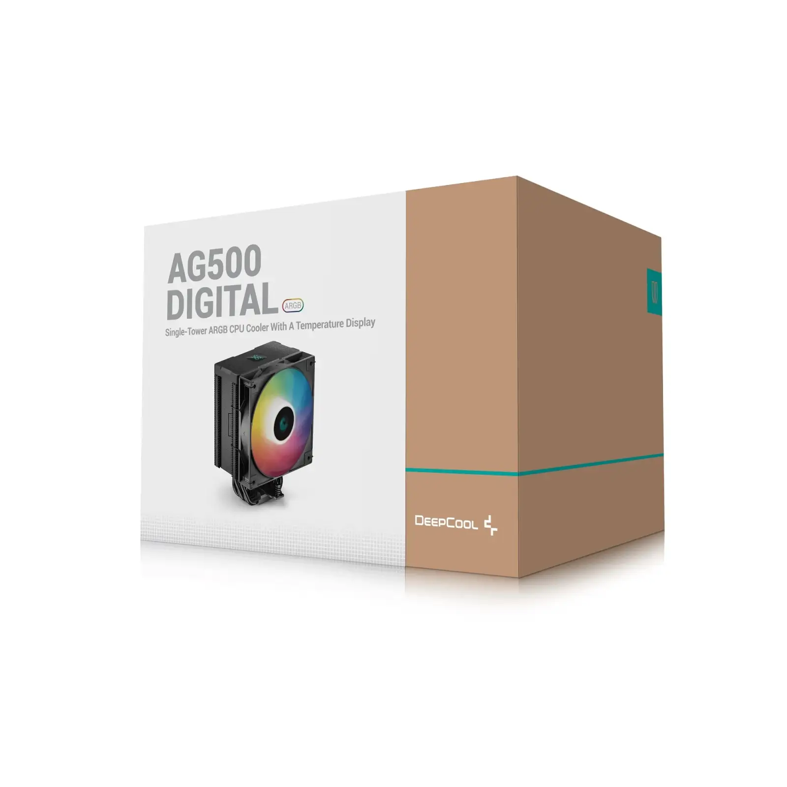 Кулер процесорний DeepCool AG500 Digital BK ARGB (R-AG500-BKADMN-G-1) UA