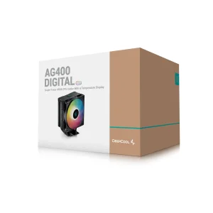 Кулер процессорный DeepCool AG400 Digital BK ARGB (R-AG400-BKADMN-G-1) UA
