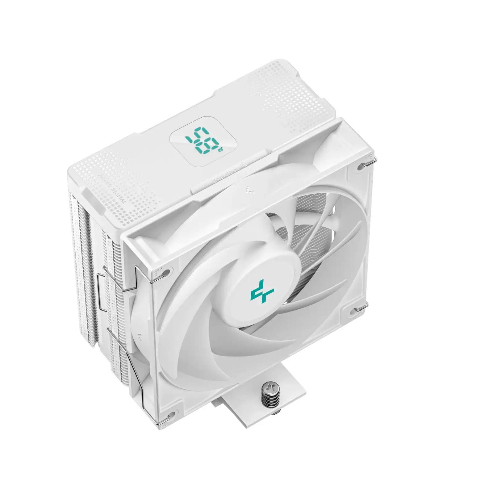 Кулер процесорний DeepCool AG400 Digital WH (R-AG400-WHNDMN-G-1) UA