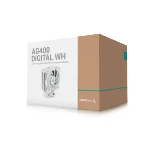 Кулер процесорний DeepCool AG400 Digital WH (R-AG400-WHNDMN-G-1) UA