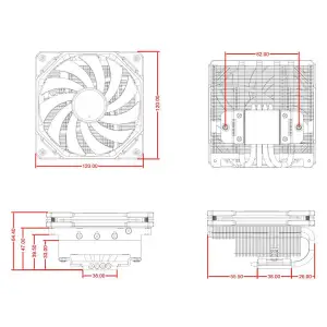 Кулер процессорный ID-Cooling IS-65-XT Black UA