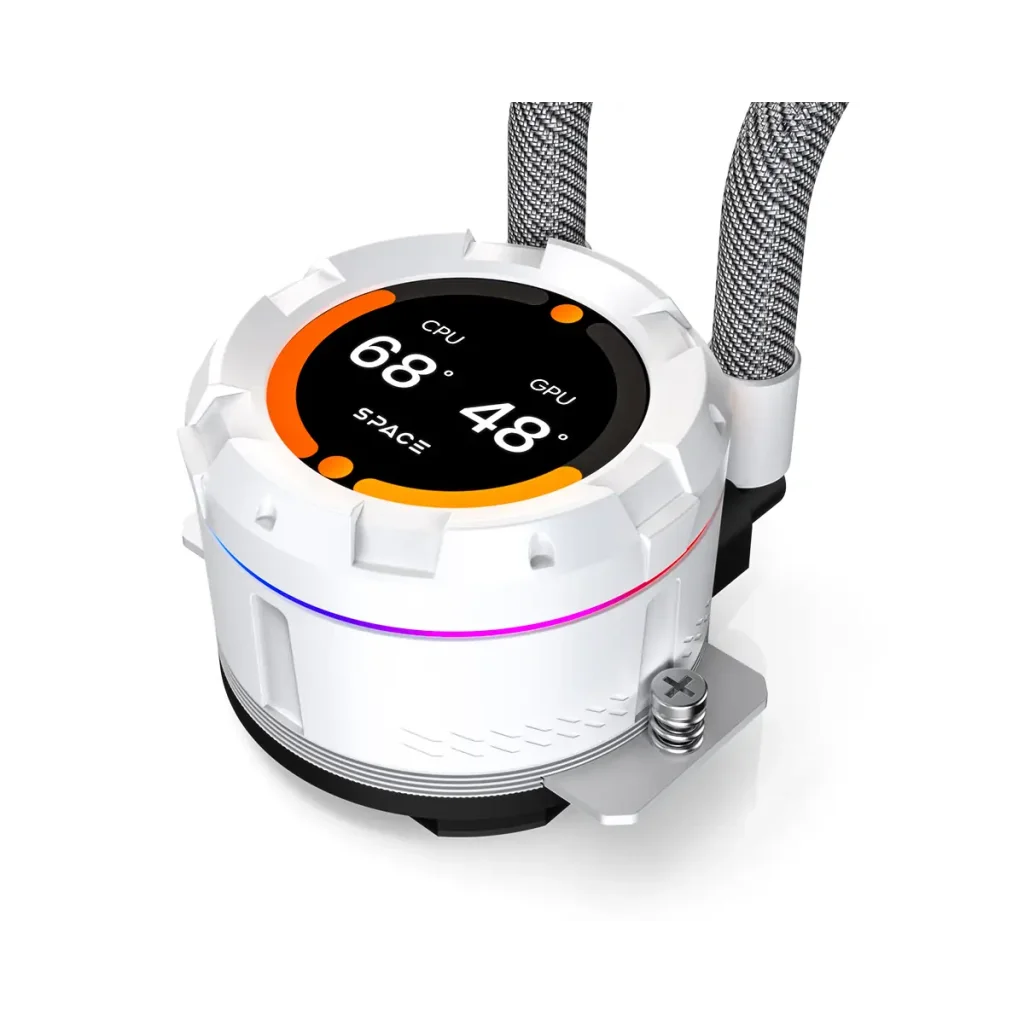 Система водяного охолодження ID-Cooling Space LCD SL360 XE White UA