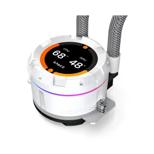 Система водяного охолодження ID-Cooling Space LCD SL360 XE White UA