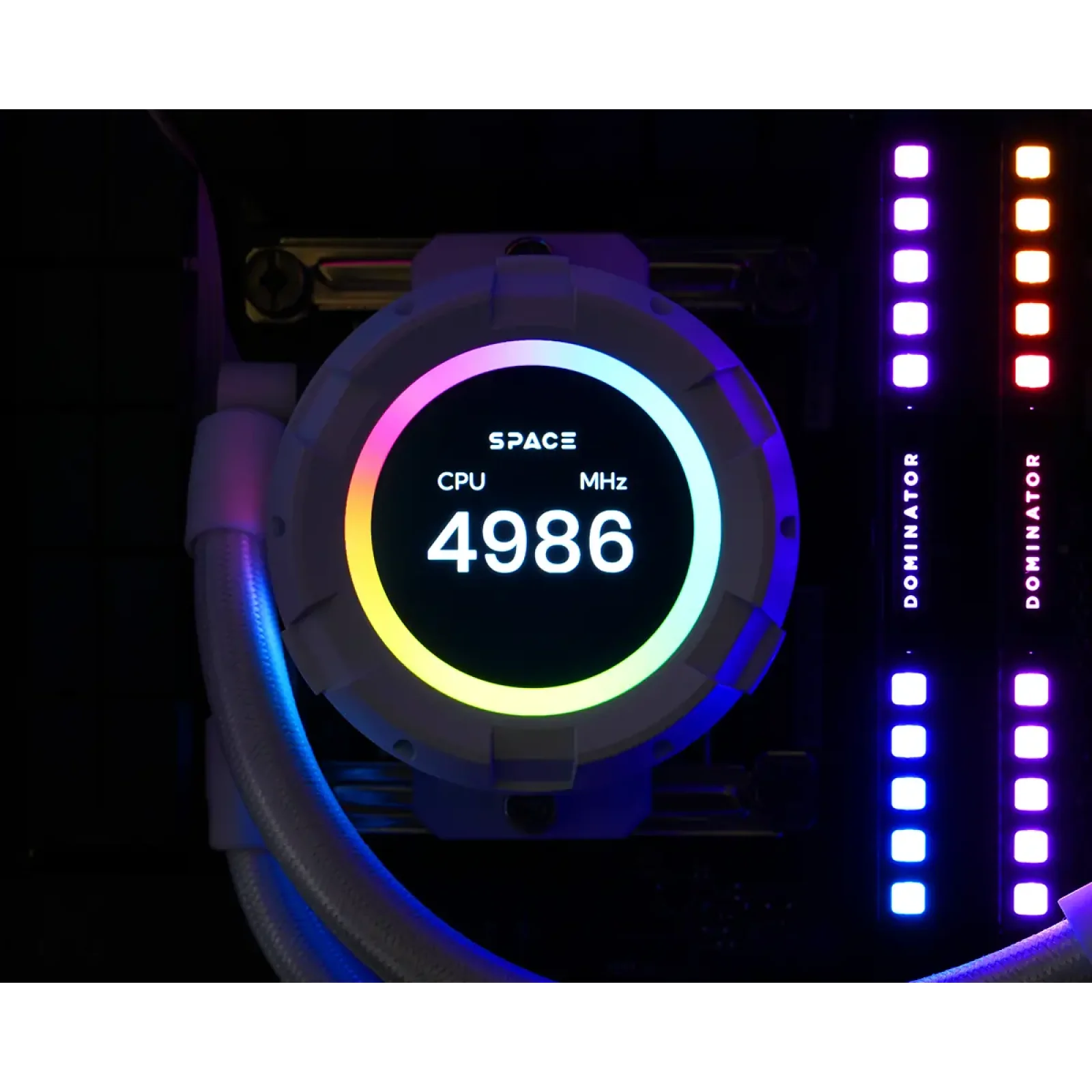 Система водяного охлаждения ID-Cooling Space LCD SL360 XE White UA