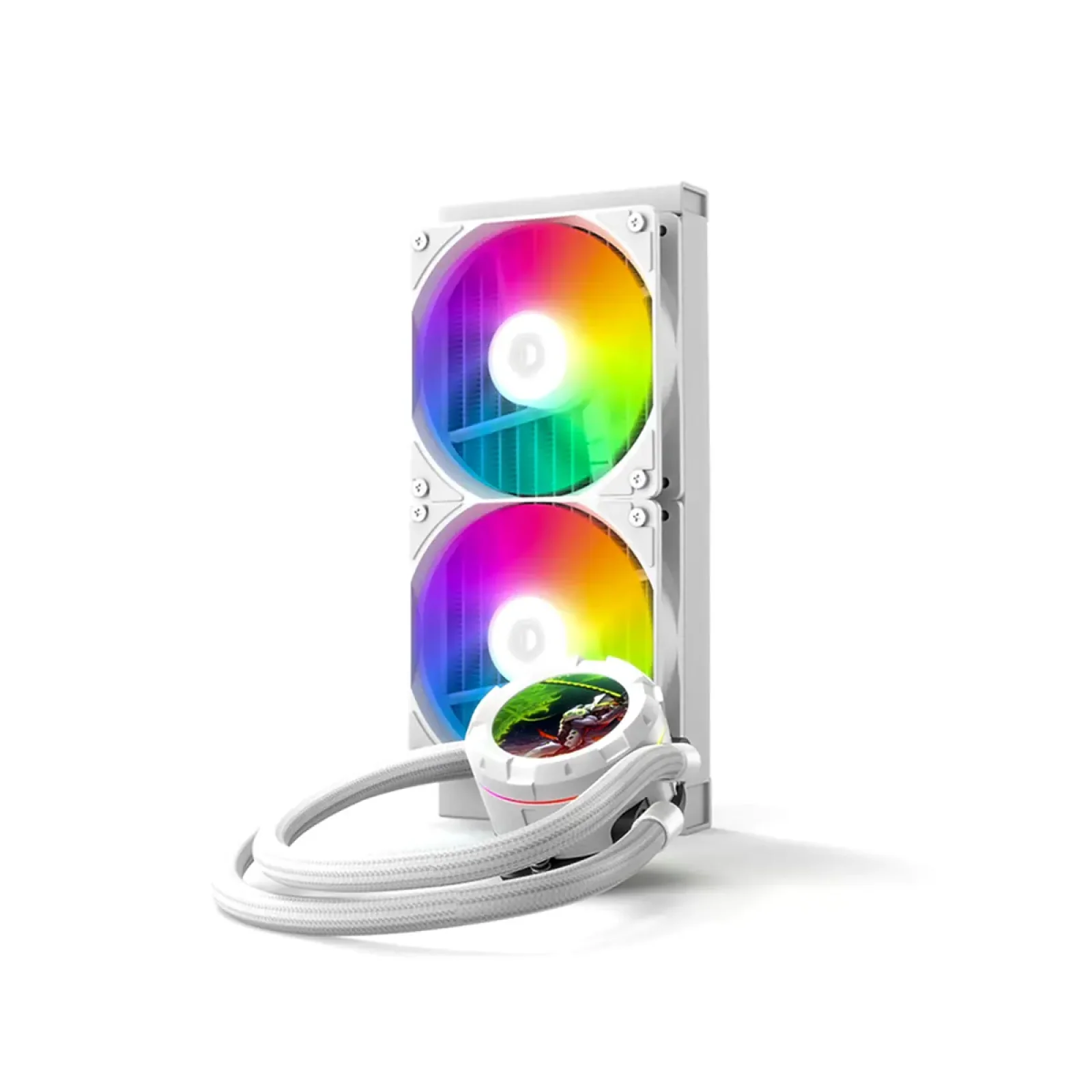 Система водяного охолодження ID-Cooling Space LCD SL240 XE White UA