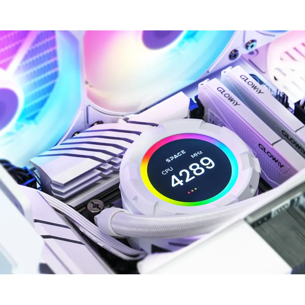 Система водяного охлаждения ID-Cooling Space LCD SL240 XE White UA