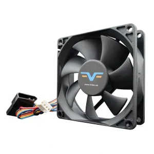 Вентилятор Frime (FF80252BBPWM) 80x80x25мм, 2Ball Bearing, Black UA