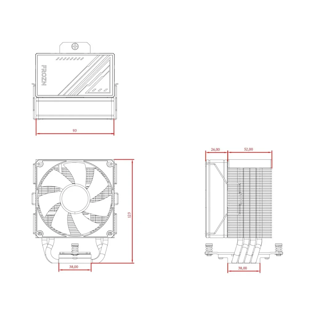 Кулер процессорный ID-Cooling Frozn A400 ARGB UA