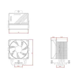 Кулер процессорный ID-Cooling Frozn A400 ARGB UA