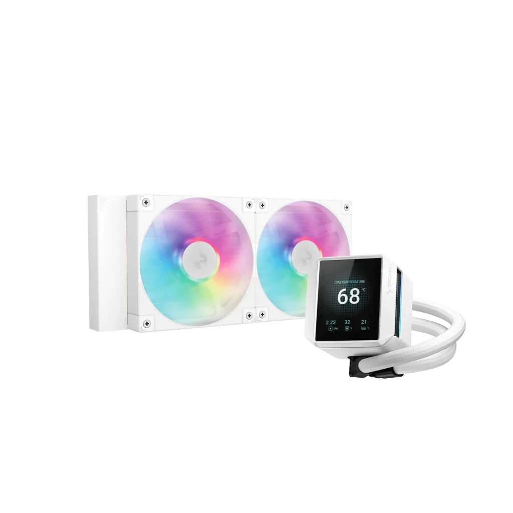 Система водяного охолодження DeepCool Mystique 240 ARGB White (R-LX240-WHDSNMCP-G-1) UA