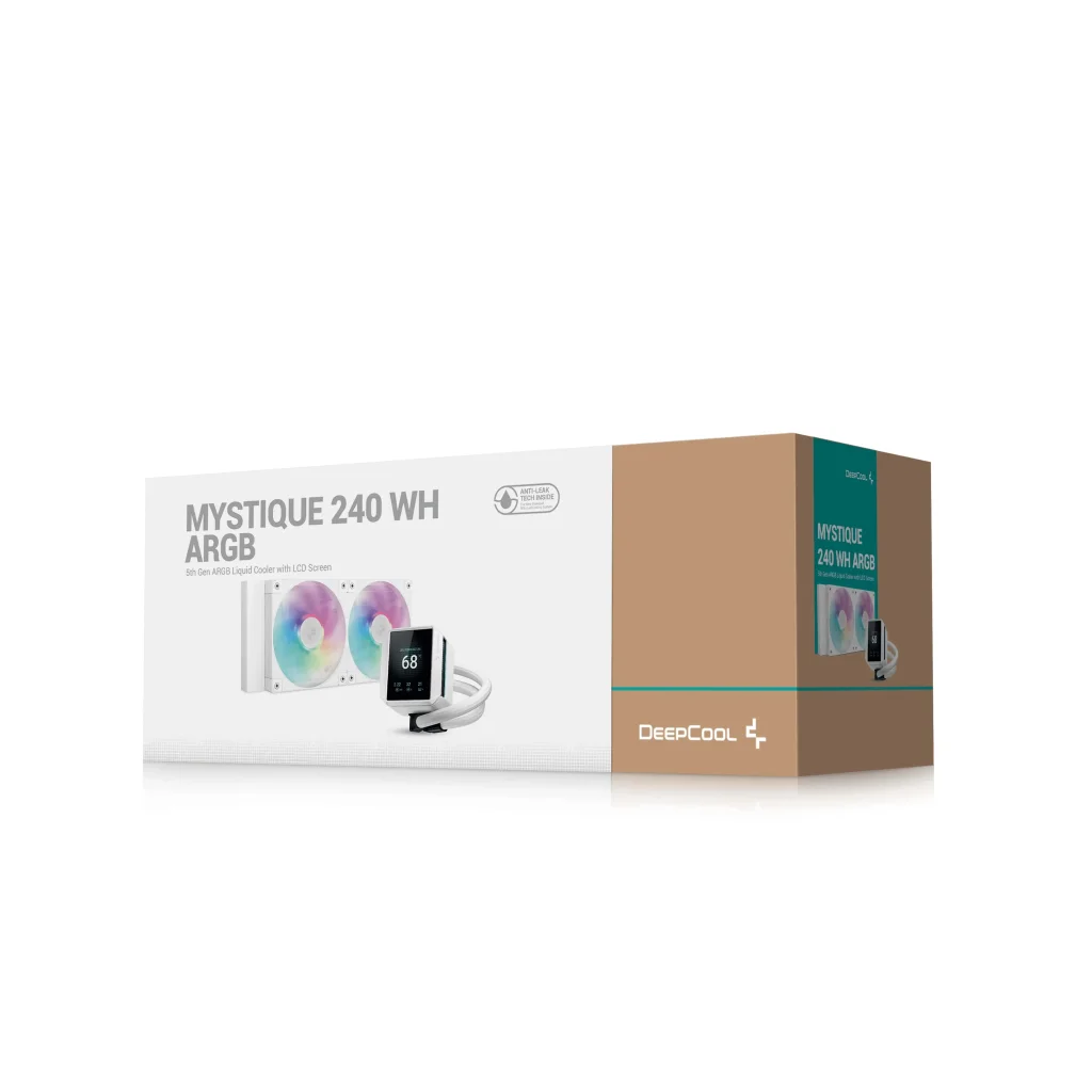 Система водяного охолодження DeepCool Mystique 240 ARGB White (R-LX240-WHDSNMCP-G-1) UA