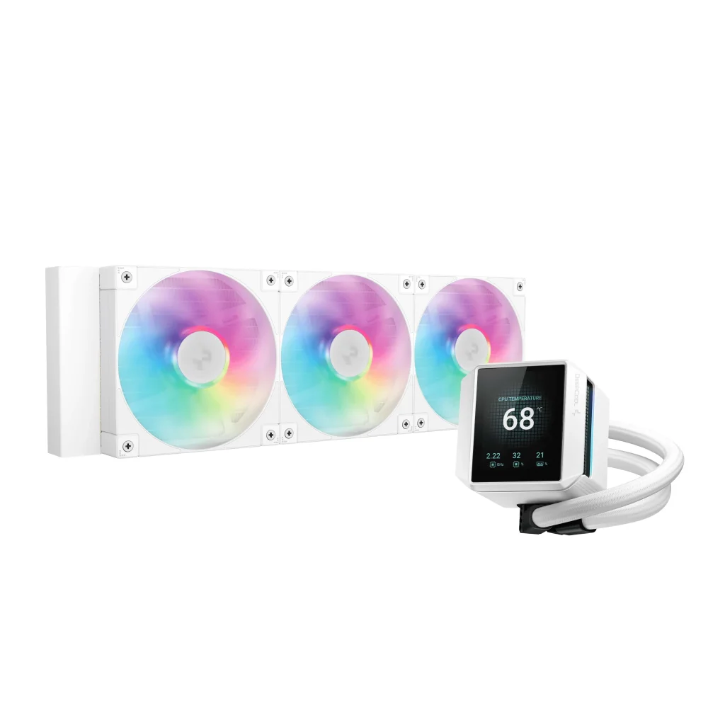 Система водяного охлаждения DeepCool Mystique 360 ARGB White (R-LX360-WHDSNMCP-G-1) UA