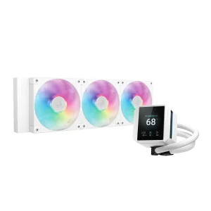 Система водяного охлаждения DeepCool Mystique 360 ARGB White (R-LX360-WHDSNMCP-G-1) UA