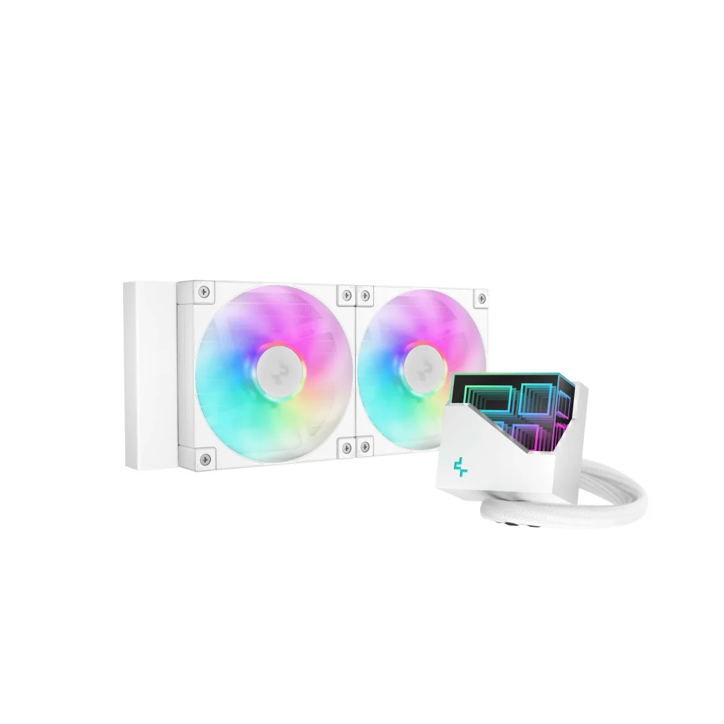 Система водяного охолодження DeepCool LT240 ARGB White (R-LT240-WHAMNC-G-1) UA