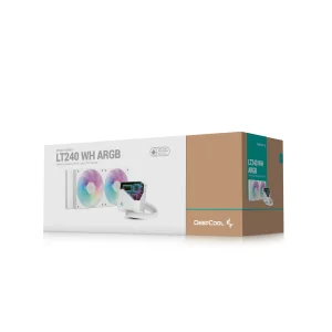 Система водяного охолодження DeepCool LT240 ARGB White (R-LT240-WHAMNC-G-1) UA