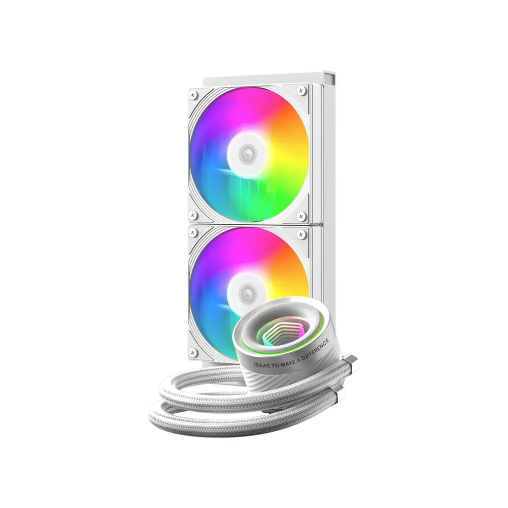 Система водяного охлаждения ID-Cooling FX240 INF White UA