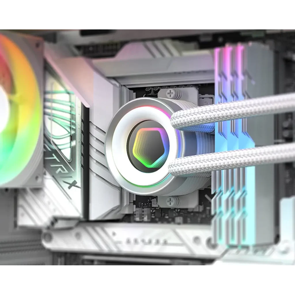 Система водяного охлаждения ID-Cooling FX240 INF White UA