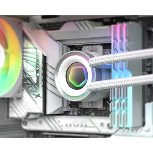 Система водяного охлаждения ID-Cooling FX240 INF White UA