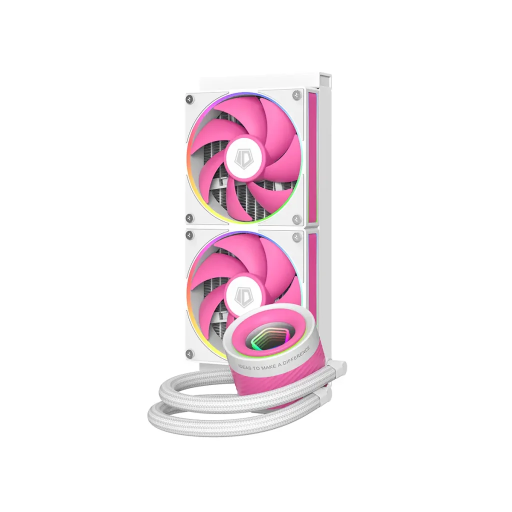 Система водяного охлаждения ID-Cooling FX240 INF Pink UA