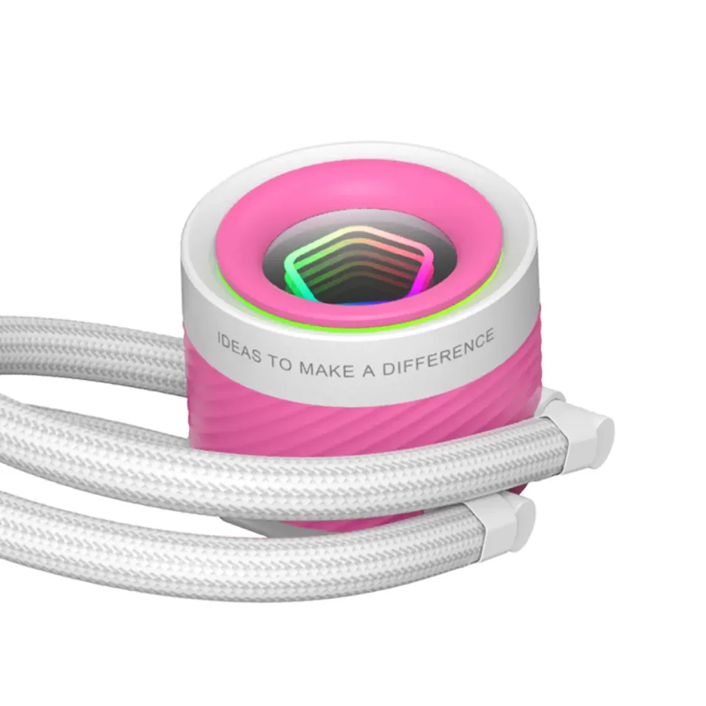 Система водяного охлаждения ID-Cooling FX240 INF Pink UA