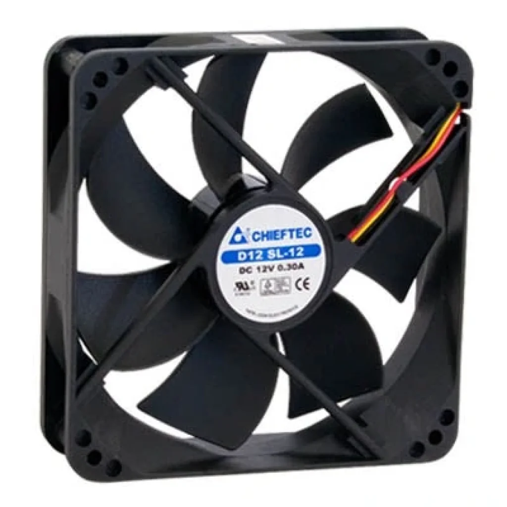 Вентилятор Chieftec Thermal Killer AF-1225S, 120мм, 1350 об/мин, 3pin/Molex, 27dBa UA