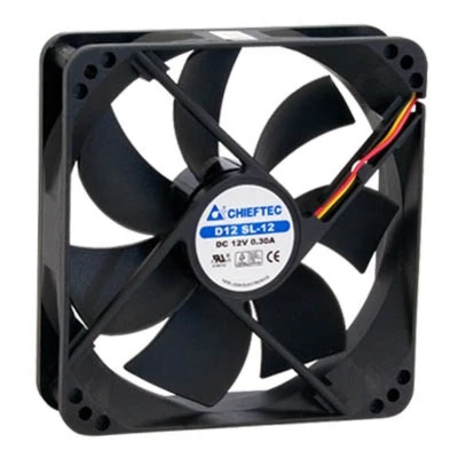 Вентилятор Chieftec Thermal Killer AF-1225S, 120мм, 1350 об/мин, 3pin/Molex, 27dBa UA