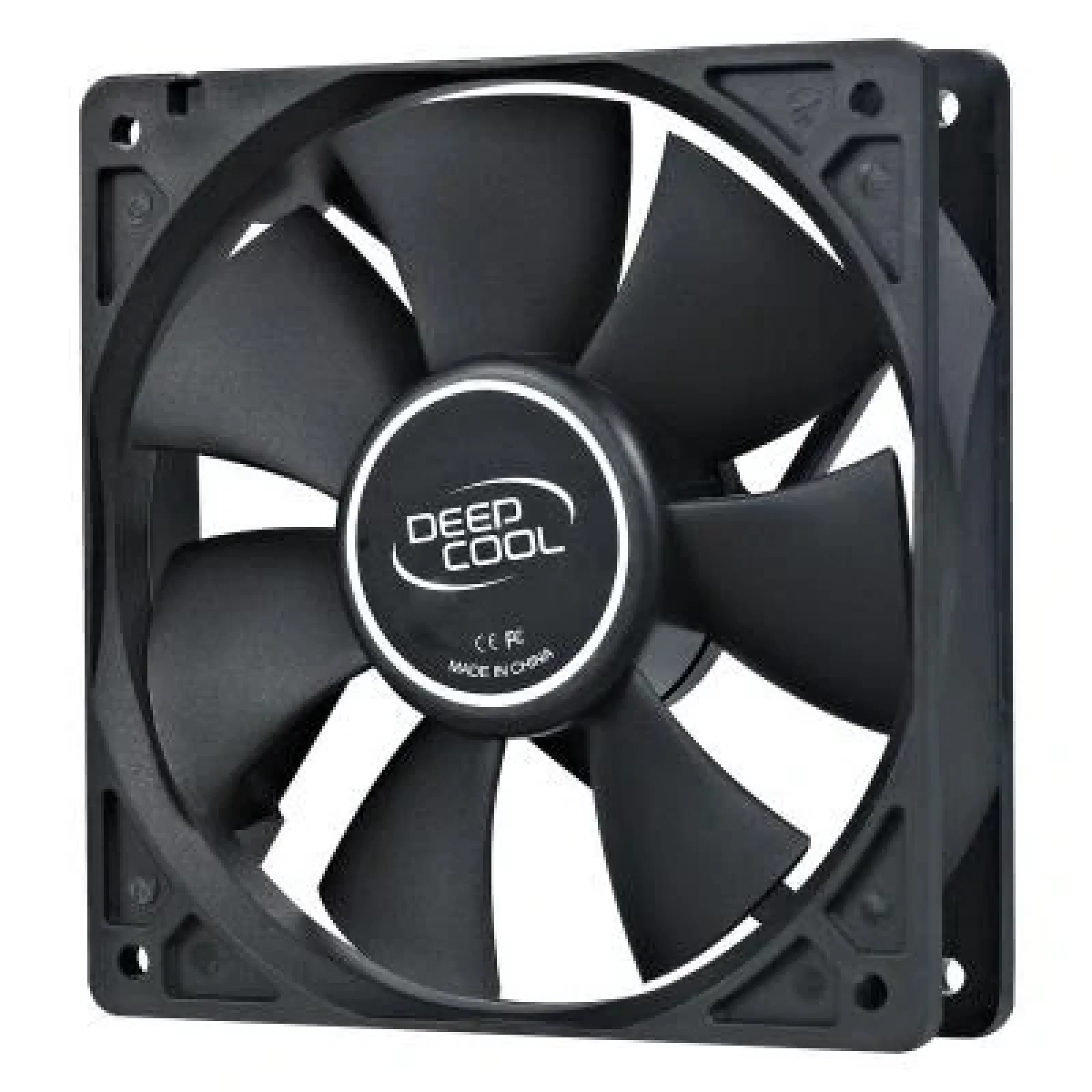 Вентилятор DeepCool XFAN 120, 120х120х25мм, 3-pin+Molex, черный, DP-FDC-XF120 UA