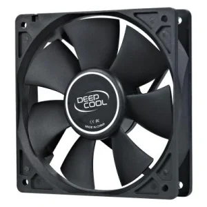 Вентилятор DeepCool XFAN 120, 120х120х25мм, 3-pin+Molex, черный, DP-FDC-XF120 UA