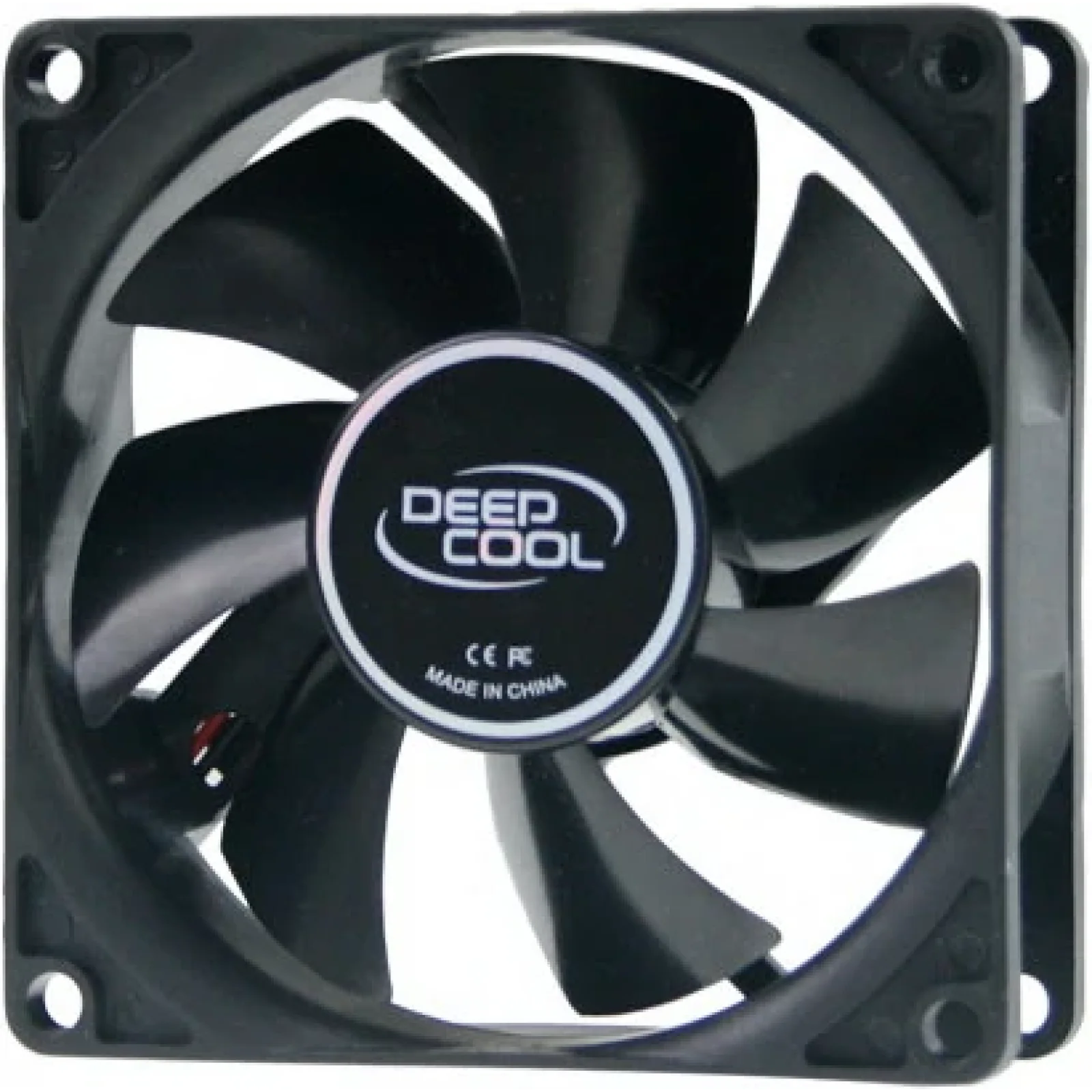 Вентилятор DeepCool XFAN 80, 80х80х25мм, Molex, черный, DP-FDC-XF80 UA