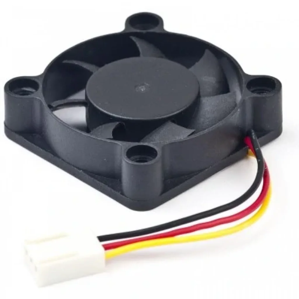 Вентилятор Gembird D40BM-12A, 40х40х10мм, 3-pin, Black UA