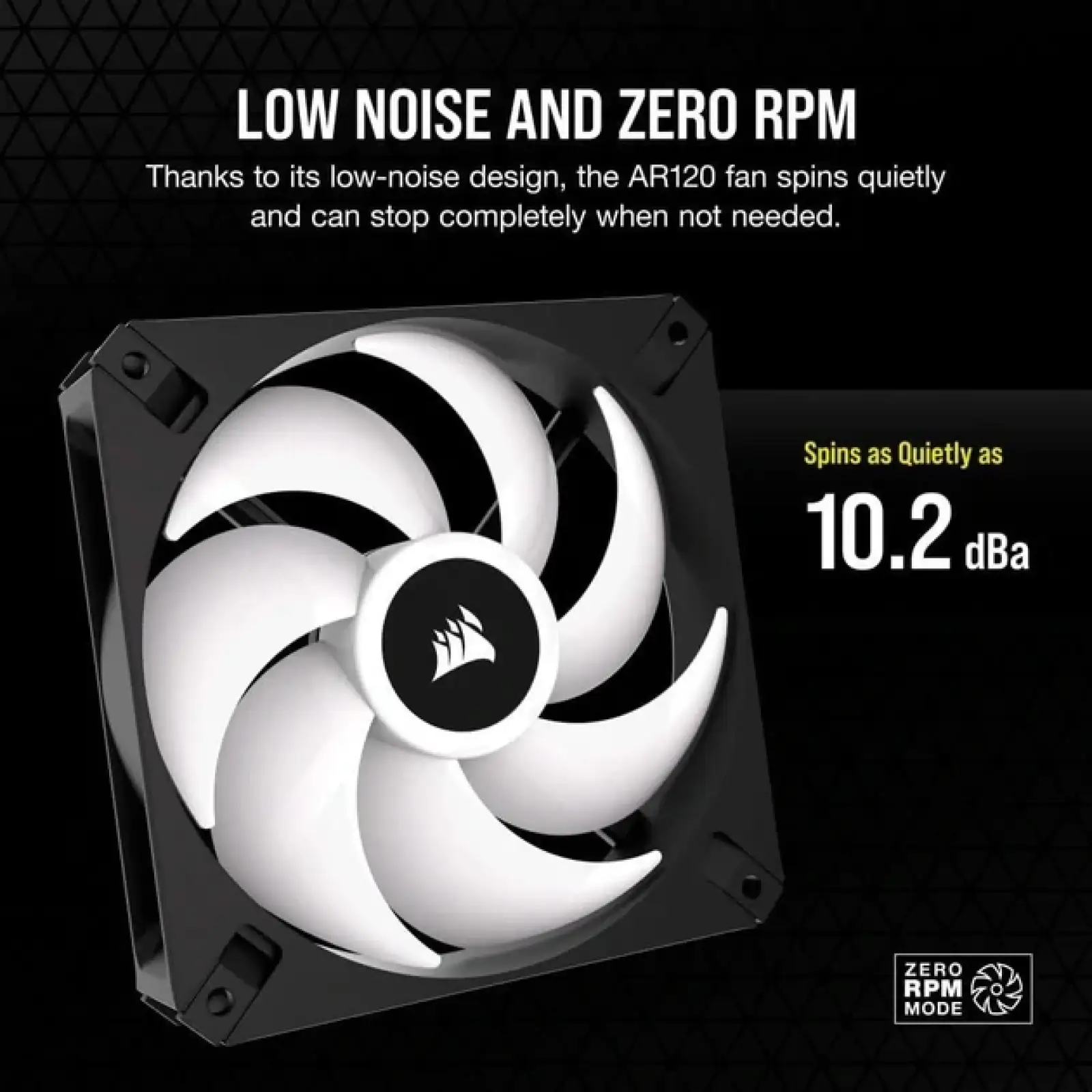 Вентилятор Corsair iCUE AR120 Digital RGB Black (CO-9050166-WW), 120x120x15мм, 4-pin PWM, чорний UA
