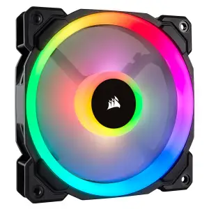 Вентилятор Corsair LL120 RGB (CO-9050071-WW), 120x120x25мм, 4-pin, чорний UA