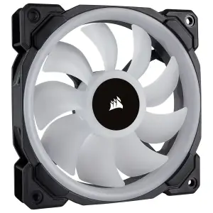 Вентилятор Corsair LL120 RGB (CO-9050071-WW), 120x120x25мм, 4-pin, чорний UA