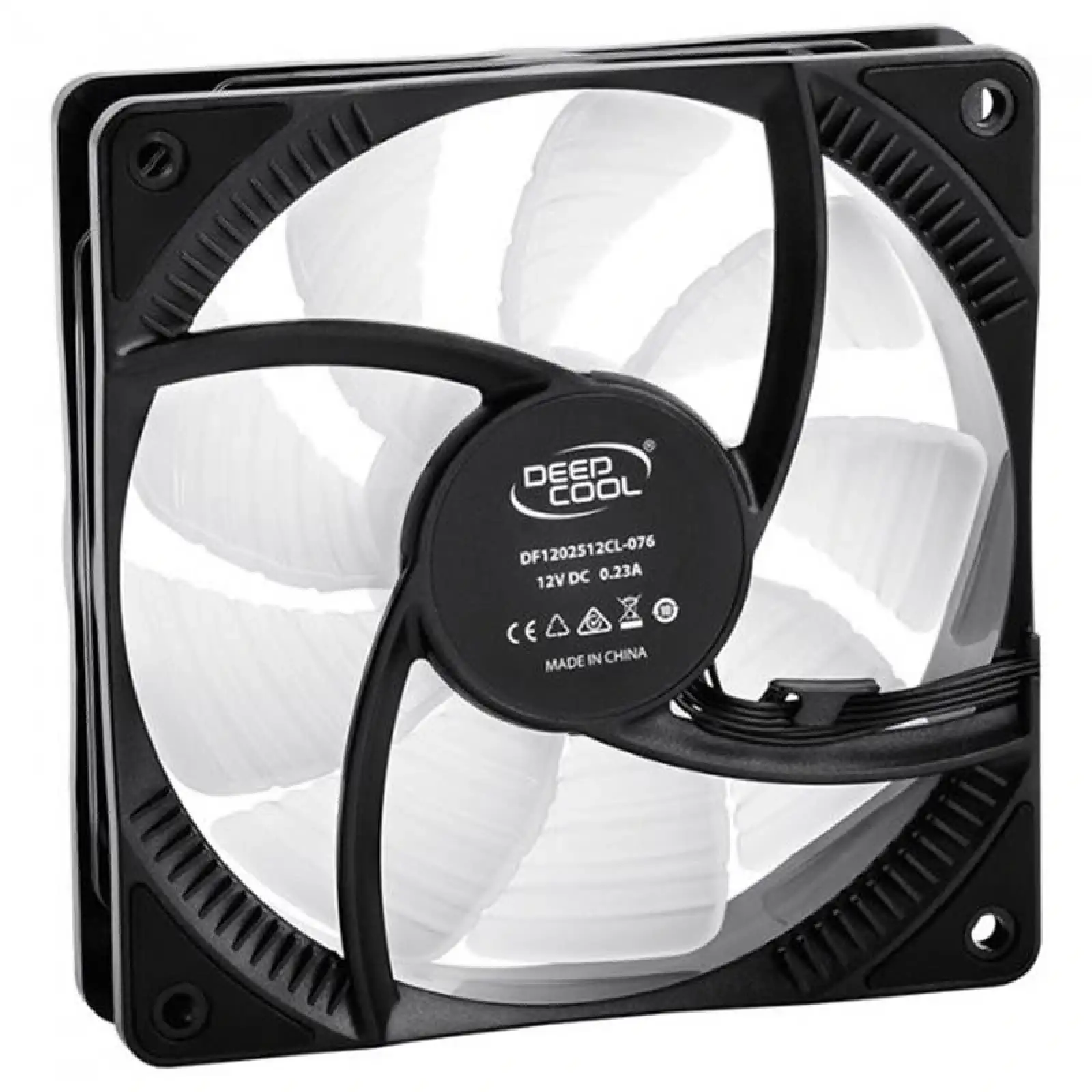 Вентилятор DeepCool CF 120-3 IN 1 ARGB, 120x120x25мм, 4-pin, чорний з білим, DP-FA-RGB-CF120-3 UA