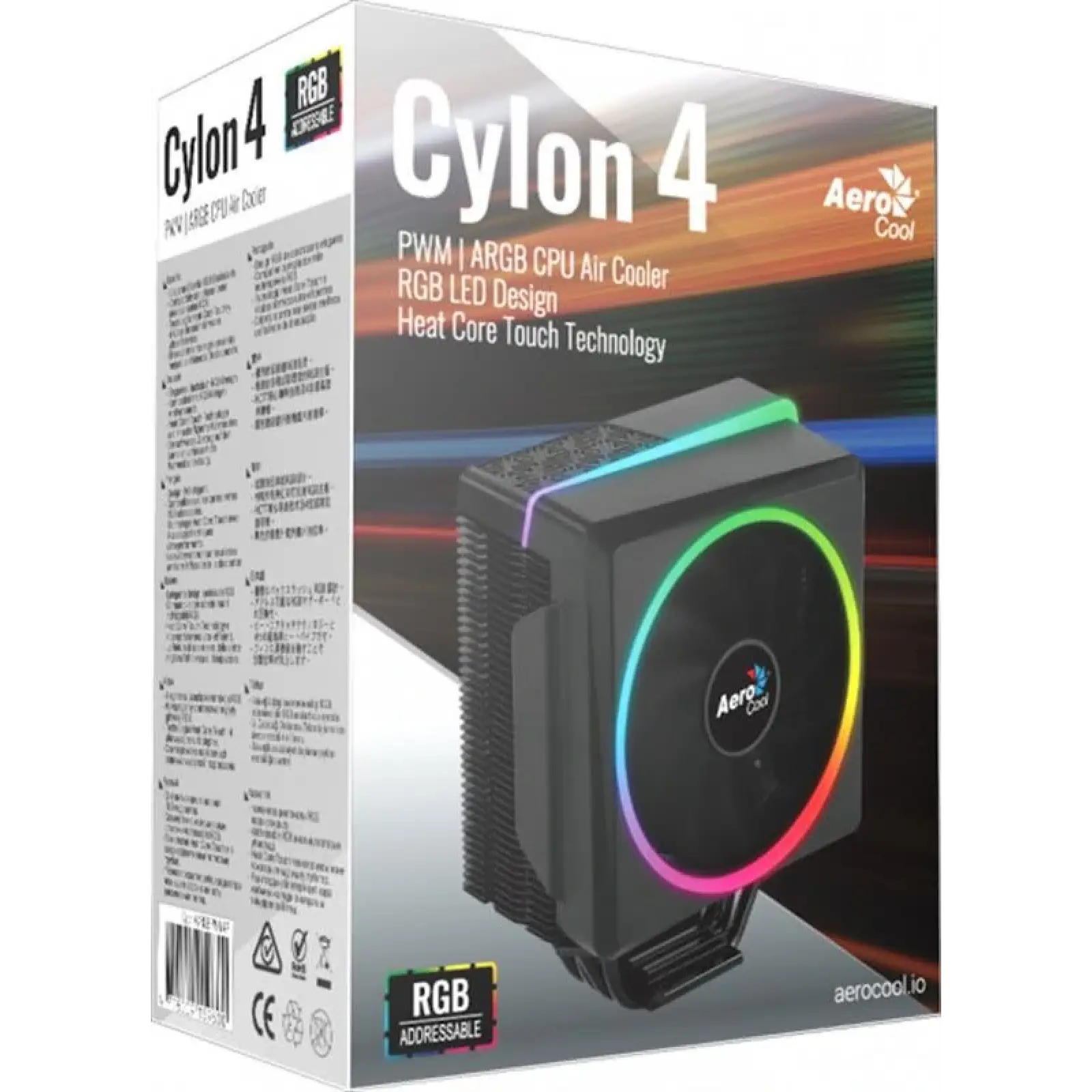 Кулер процесорний AeroCool Cylon 4 (ACTC-CL30410.06) UA
