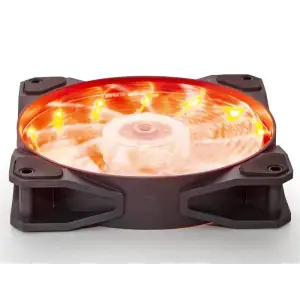 Вентилятор Frime Iris LED Fan 15LED Orange (FLF-HB120O15) UA
