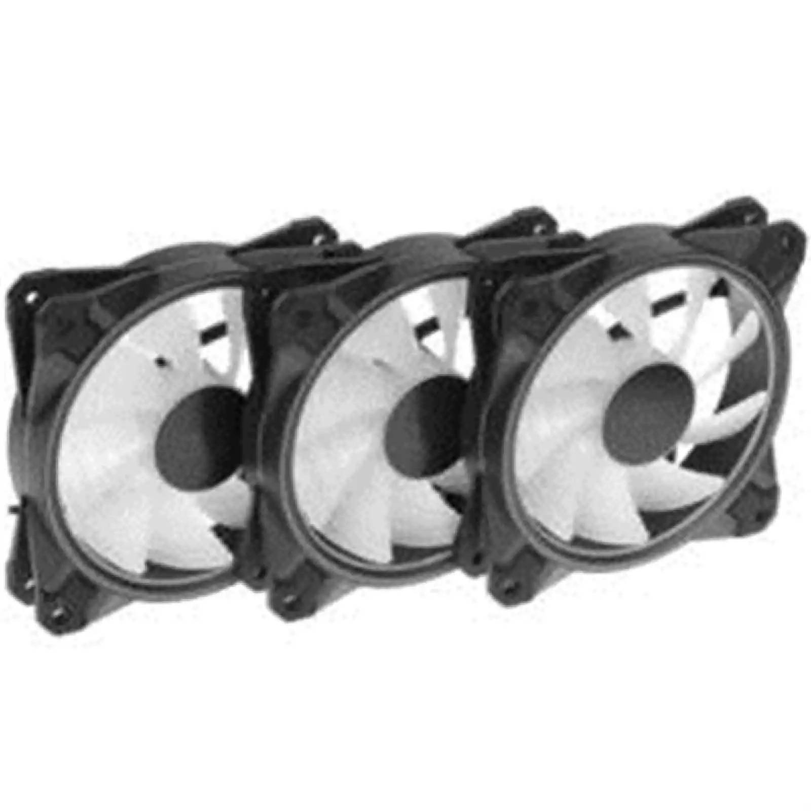 Вентилятор DeepCool CF120 Plus 3 IN 1, 120x120x26.5мм, 4-pin, чорний з білим, DP-F12-AR-CF120P-3P UA