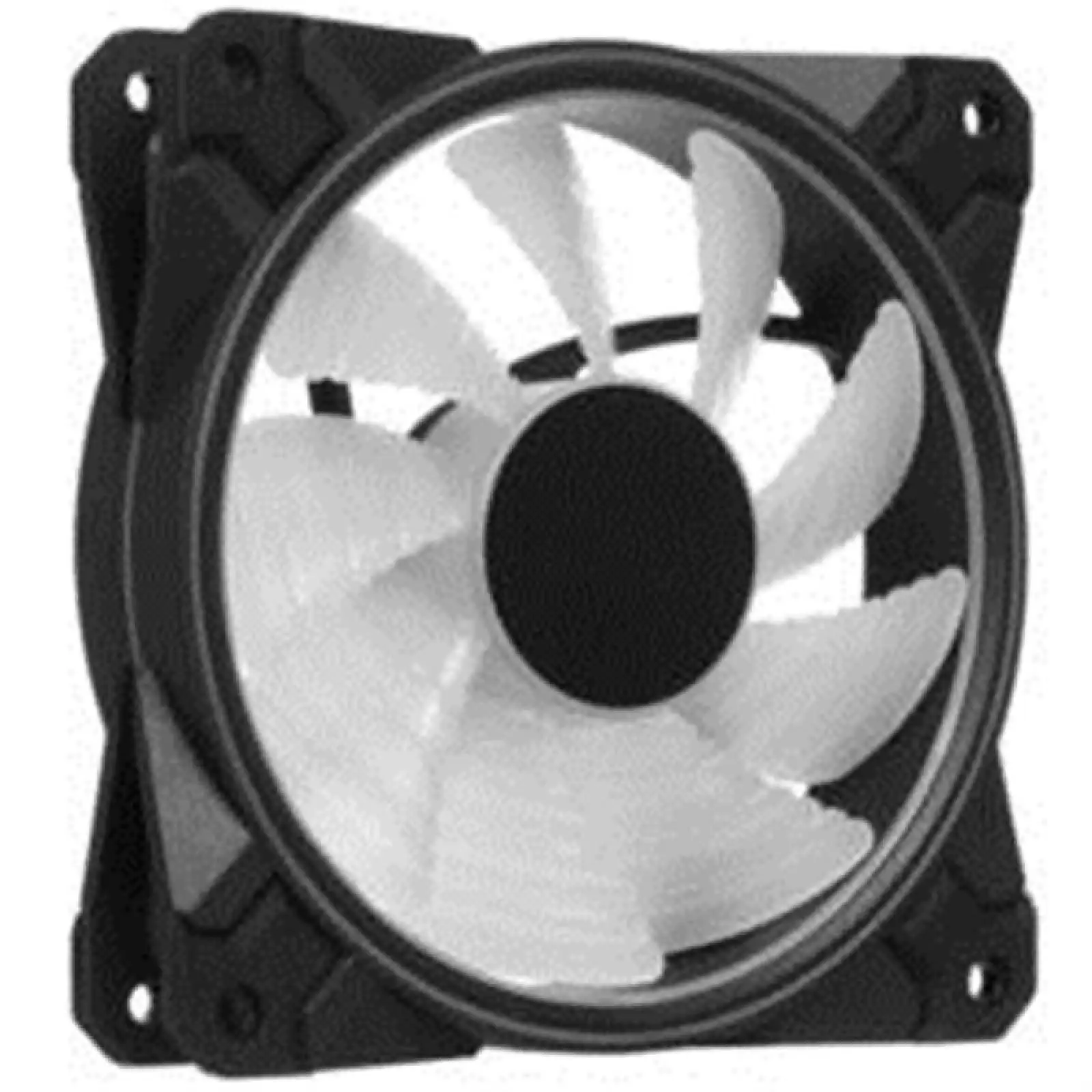 Вентилятор DeepCool CF120 Plus 3 IN 1, 120x120x26.5мм, 4-pin, чорний з білим, DP-F12-AR-CF120P-3P UA