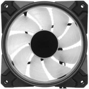Вентилятор DeepCool CF120 Plus 3 IN 1, 120x120x26.5мм, 4-pin, чорний з білим, DP-F12-AR-CF120P-3P UA