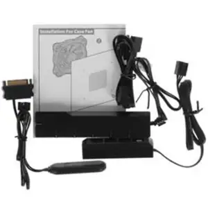 Вентилятор DeepCool CF120 Plus 3 IN 1, 120x120x26.5мм, 4-pin, чорний з білим, DP-F12-AR-CF120P-3P UA