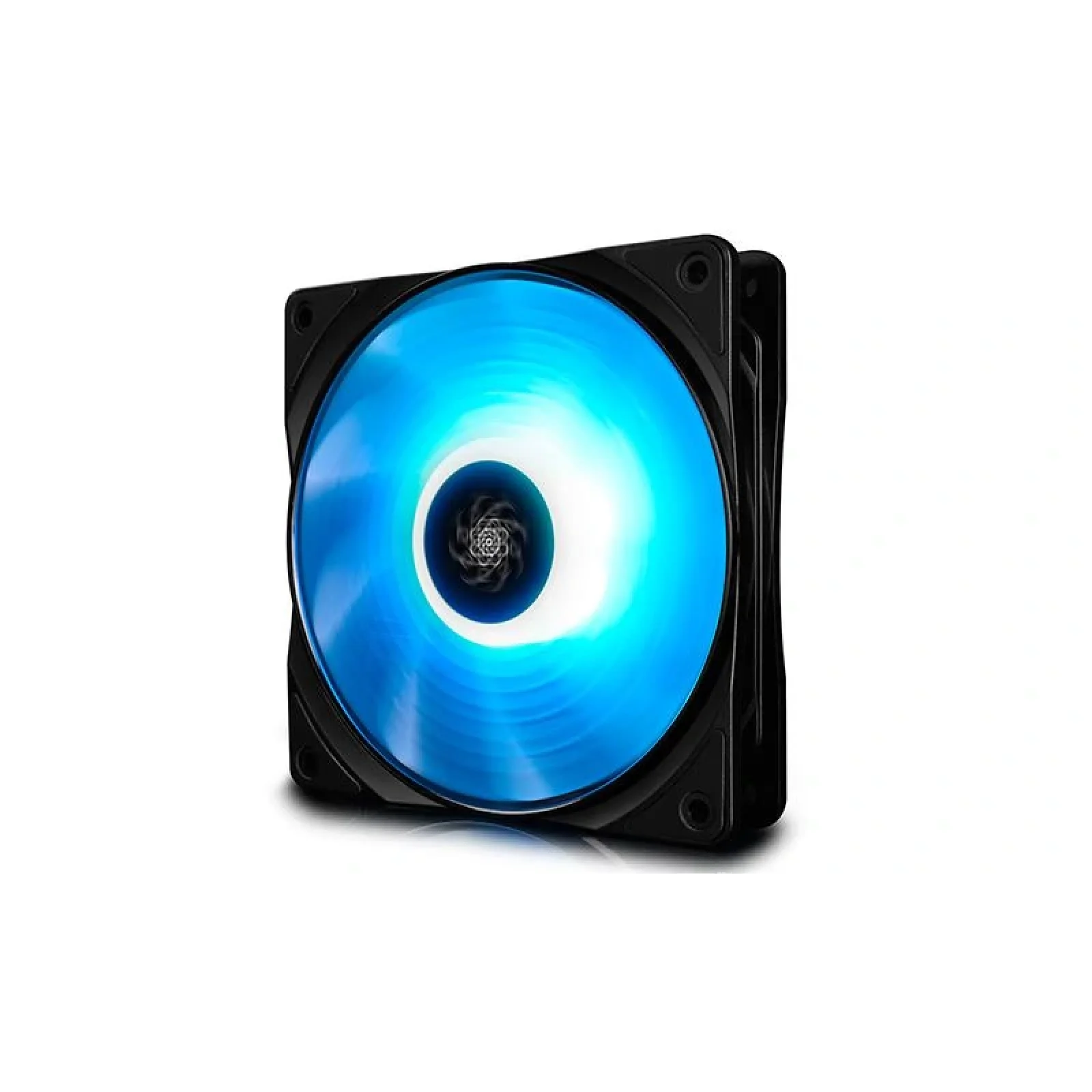 Вентилятор DeepCool RF 120, 120х120х25 мм, 4-pin, черный с белым, DP-FRGB-RF120-1C UA