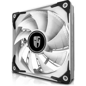 Вентилятор DeepCool Gamer Storm TF120S White, 120x120x25мм, 4pin, білий, DP-GS-H12FDB-TF120S-WH UA
