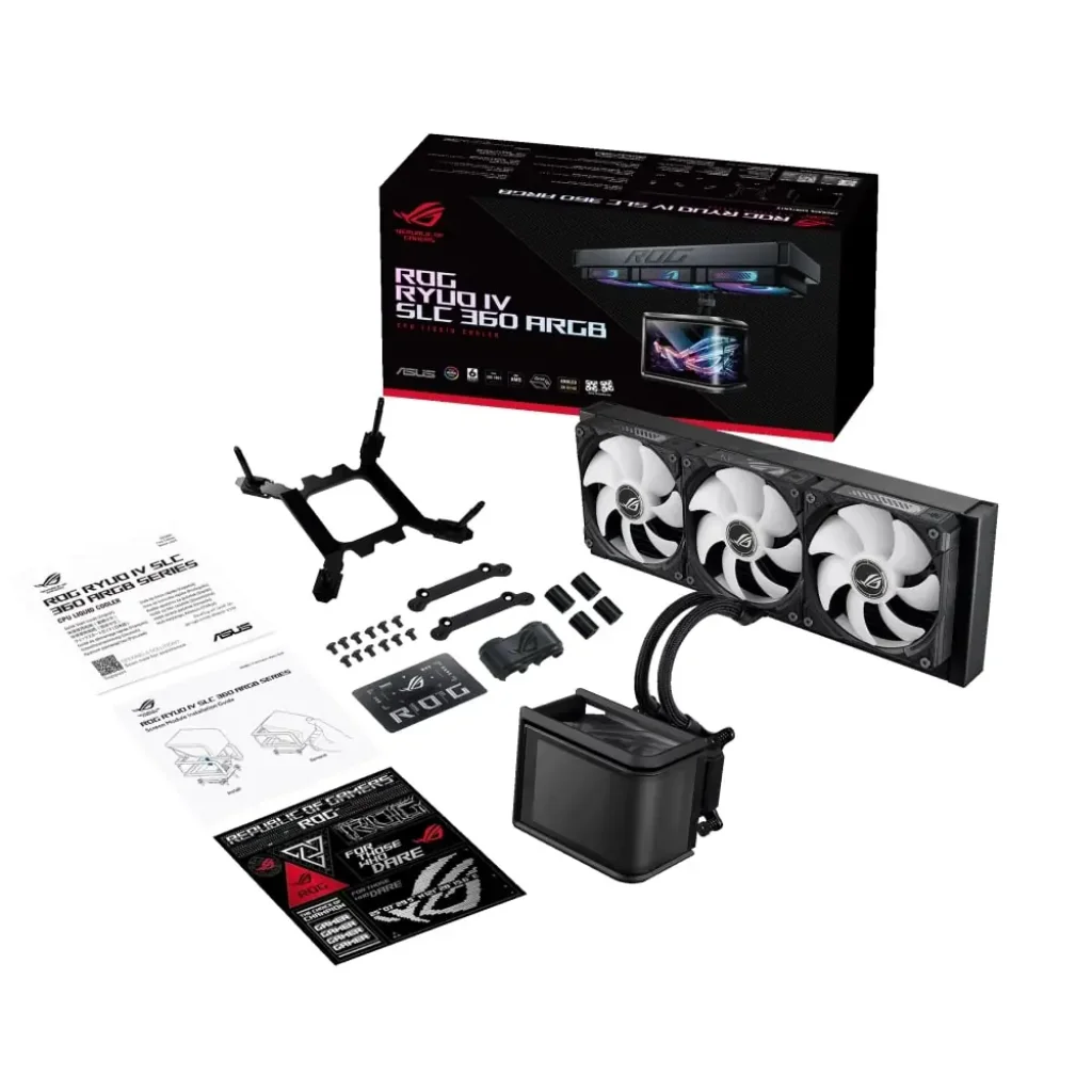 Система водяного охлаждения Asus ROG Ryuo IV SLC 360 ARGB (90RC0151-B0EAY0) UA