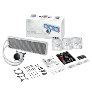 Система водяного охлаждения Asus TUF Gaming LC III 360 ARGB LCD White (90RC01A2-B0EAY0) UA