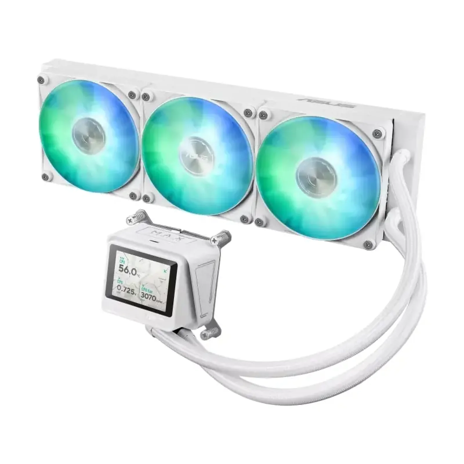 Система водяного охлаждения Asus Max Gaming LC 360 ARGB LCD White (90RC01G2-B0EAY0) UA