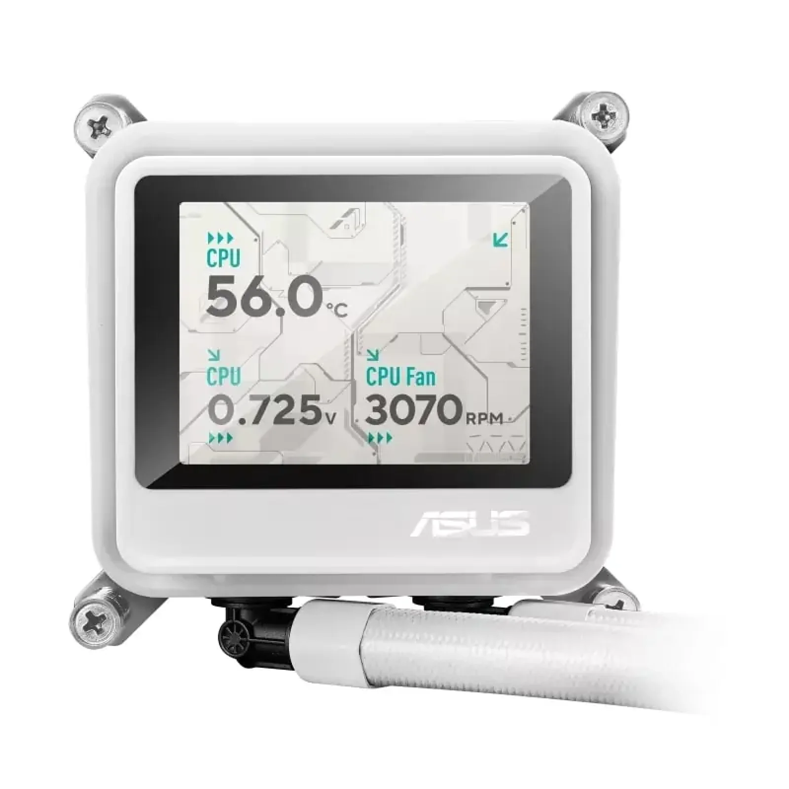 Система водяного охлаждения Asus Max Gaming LC 360 ARGB LCD White (90RC01G2-B0EAY0) UA