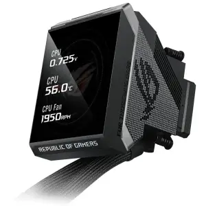 Система водяного охлаждения Asus ROG Strix LC IV 360 ARGB LCD Black (90RC01M1-B0EAY0) UA